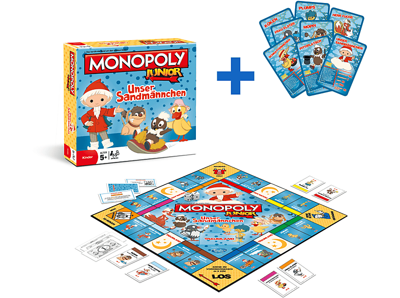 Unser Monopoly Junior Sandmännchen