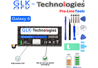 GLK-TECHNOLOGIES Akku für Samsung Galaxy S6 SM-G920F / EB-BG920ABE | Battery | 2700 mAh Akku | inkl. Werkzeug Set Lithium-Ionen-Akku Smartphone Ersatz Akku