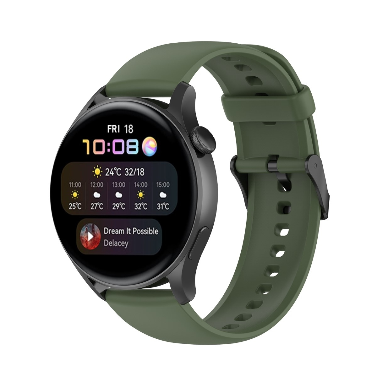 Smartband, Watch Silikon, Multicolor CASEONLINE Huawei, 3,