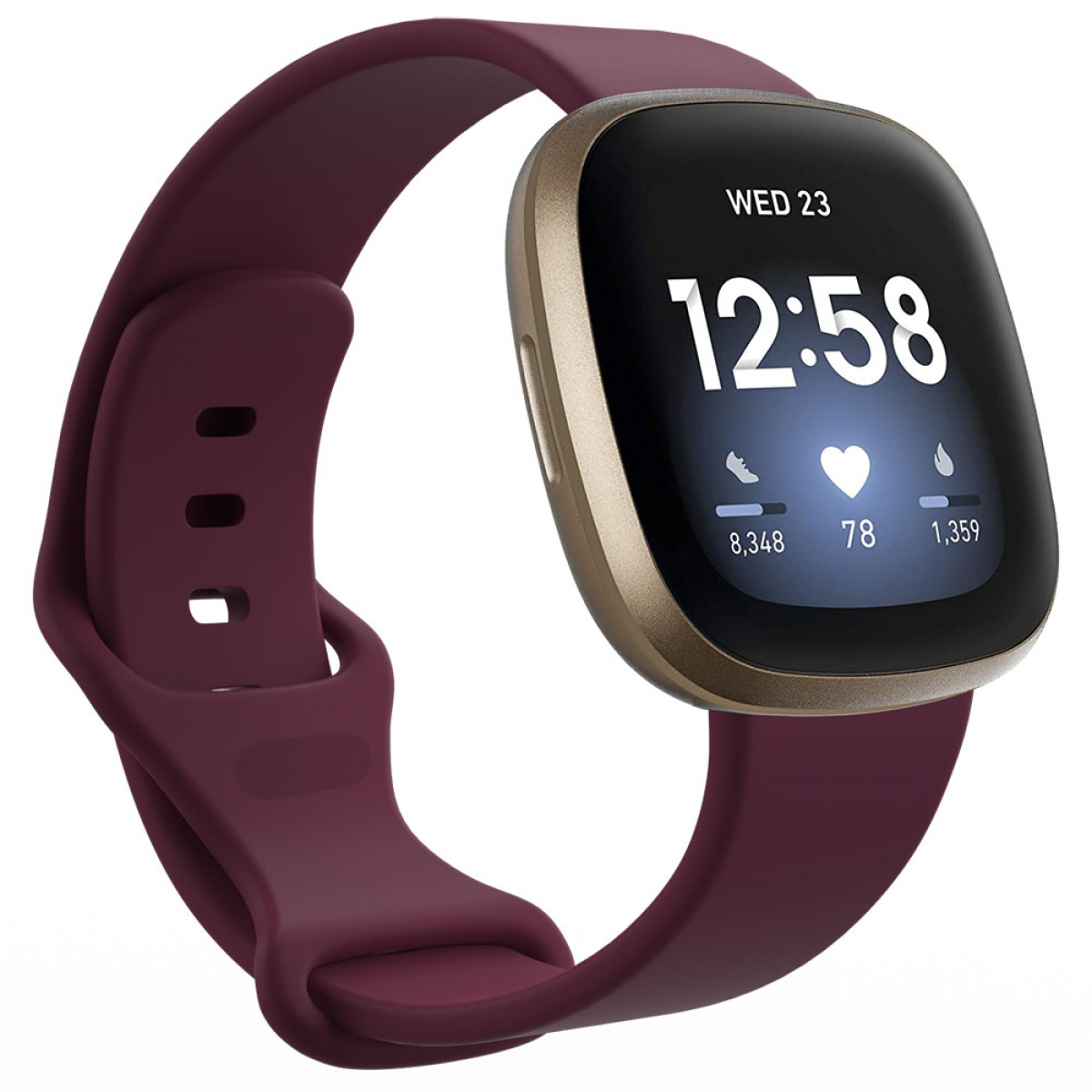 Smartband, Versa Fitbit, Multicolor 3, Silikon, CASEONLINE Fitbit