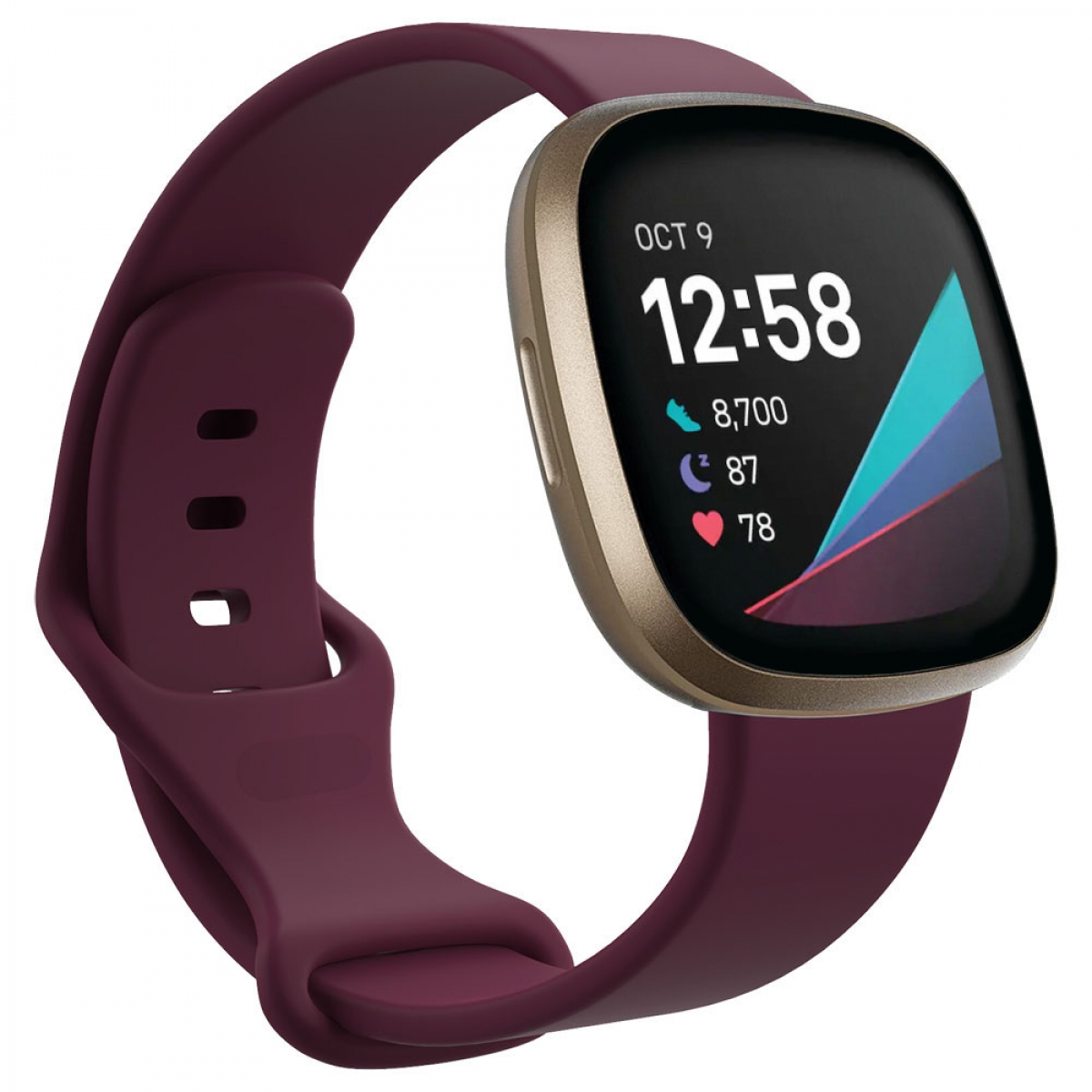 CASEONLINE Silikon, Smartband, Multicolor Fitbit Sense, Fitbit