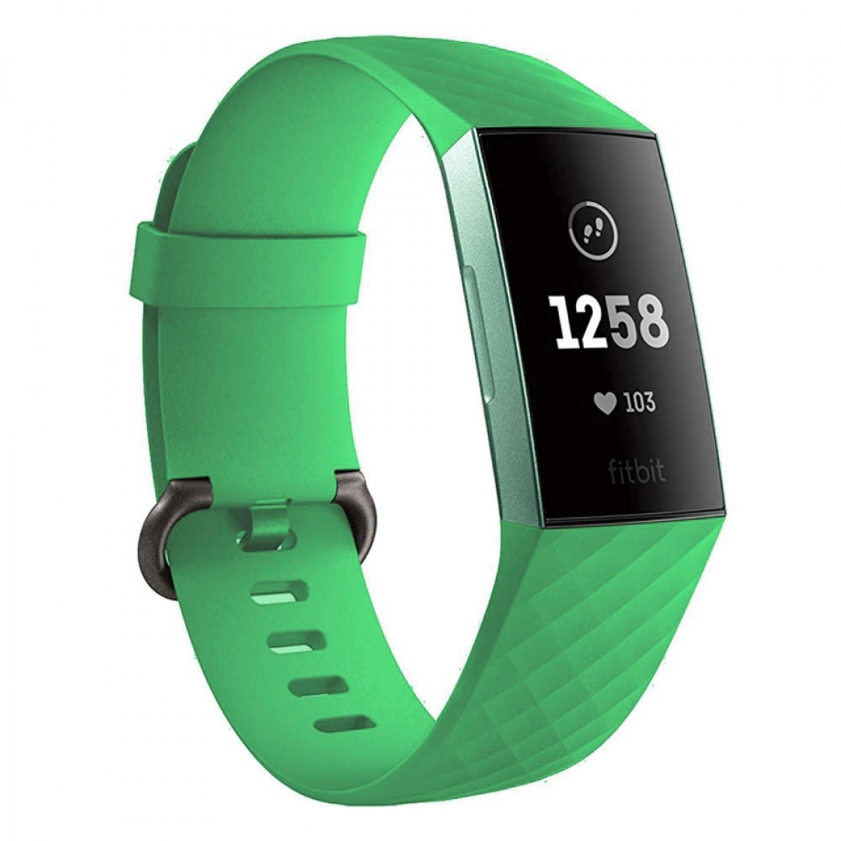 Fitbit, Multicolor Fitbit Smartband, Charge 3, CASEONLINE Silikon,