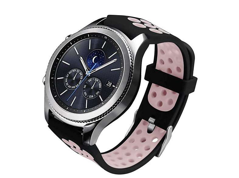 CASEONLINE Silikon, Smartband, Samsung, Galaxy Gear S3, Multicolor | Smartwatch Armbänder