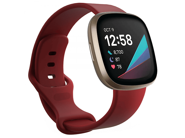 CASEONLINE Silikon, Smartband, Fitbit, Multicolor Sense, Fitbit