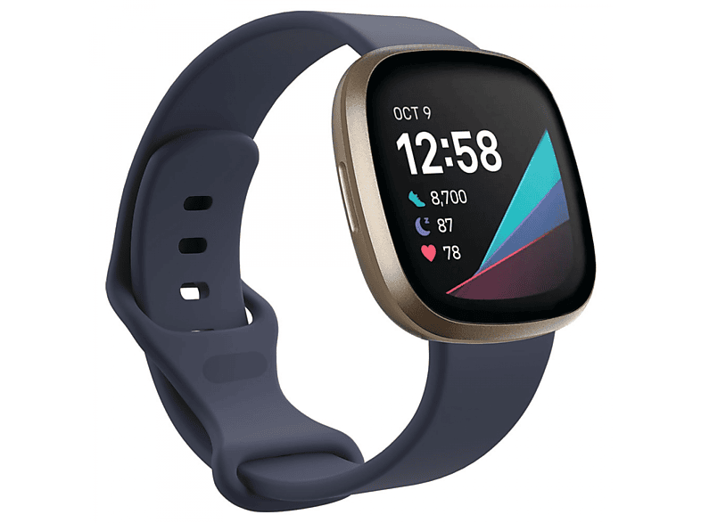 CASEONLINE Silikon, Smartband, Fitbit, Fitbit Sense, Multicolor