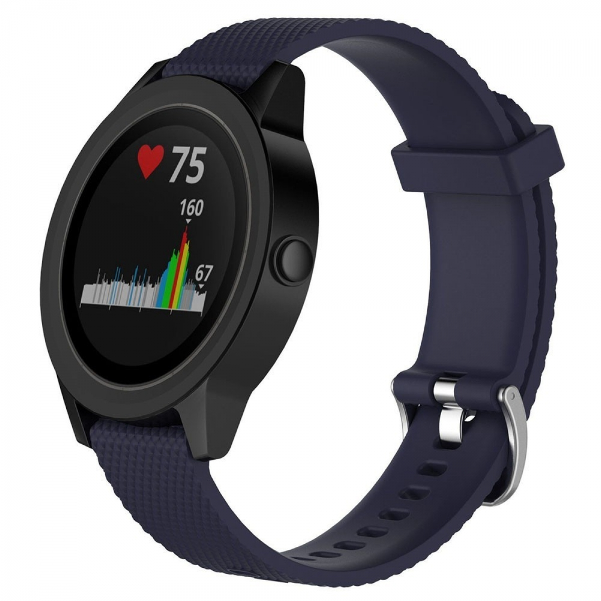 CASEONLINE Silikon, Smartband, Garmin, VivoActive Garmin 3, Multicolor