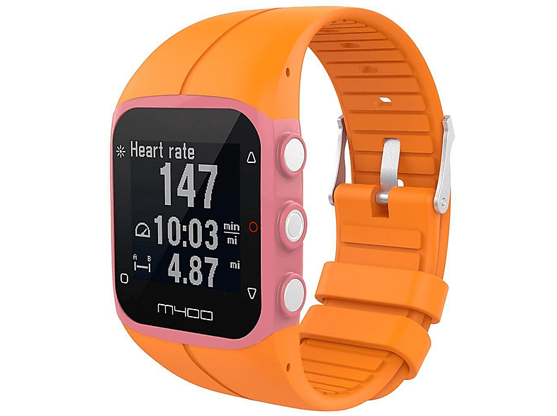 CASEONLINE Silikon, Polar M400, Smartband, Multicolor Polar