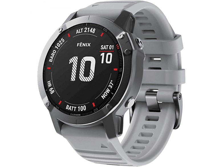 Garmin Multicolor 6, Garmin, Silikon, Smartband, CASEONLINE Fenix