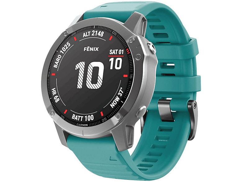 CASEONLINE Silikon, Smartband, Garmin, Garmin Fenix 6, Multicolor