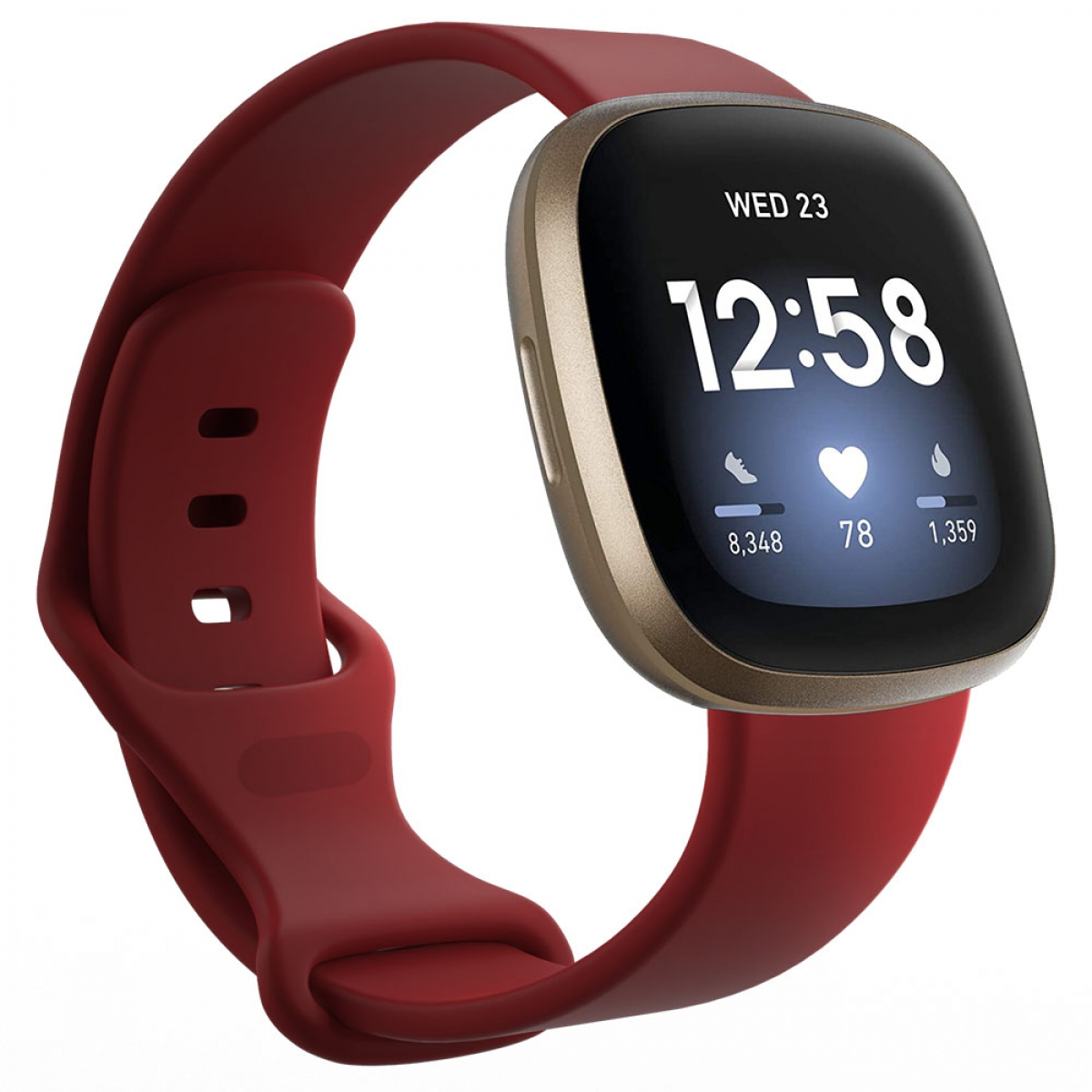 Smartband, Versa Fitbit, CASEONLINE Multicolor Silikon, Fitbit 3,