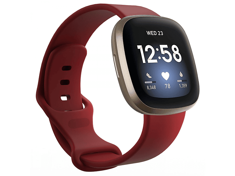 Smartband, Versa Fitbit, CASEONLINE Multicolor Silikon, Fitbit 3,