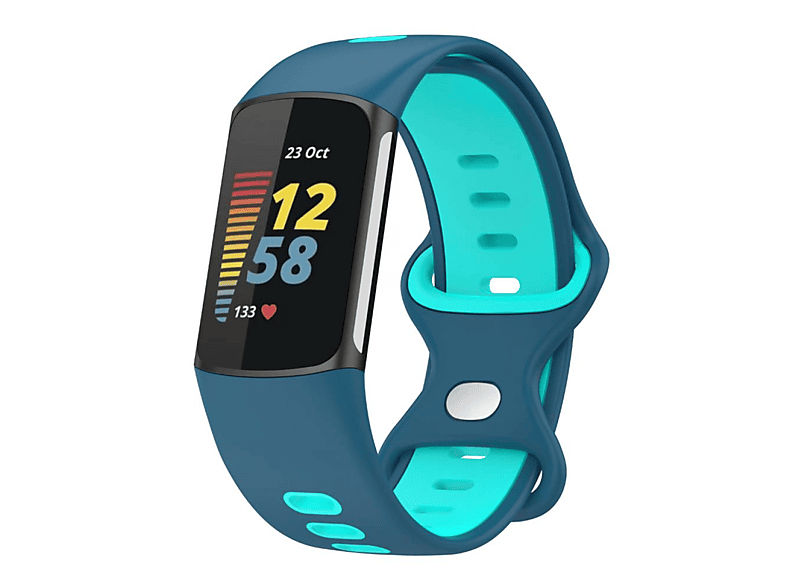 Twin, Smartband, Fitbit, Fitbit Charge 5, Multicolor