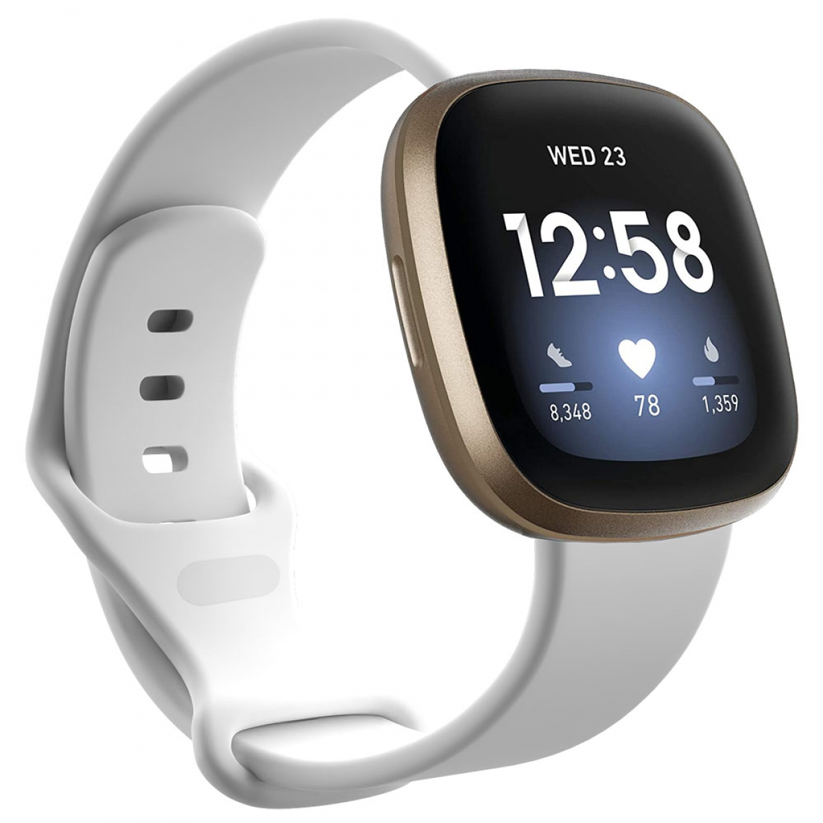 Smartband, Silikon, Versa 3, Multicolor Fitbit, CASEONLINE Fitbit