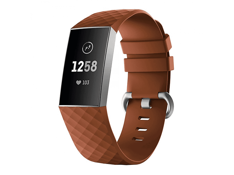 Charge Multicolor CASEONLINE Smartband, Silikon, Fitbit, 3, Fitbit