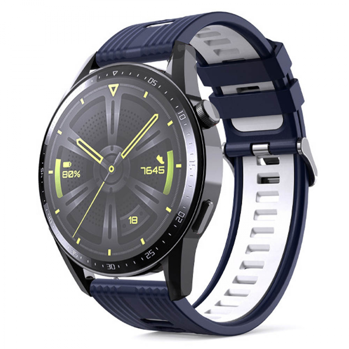 Smartband, 46mm, Huawei, CASEONLINE GT3 Watch Multicolor Twin,