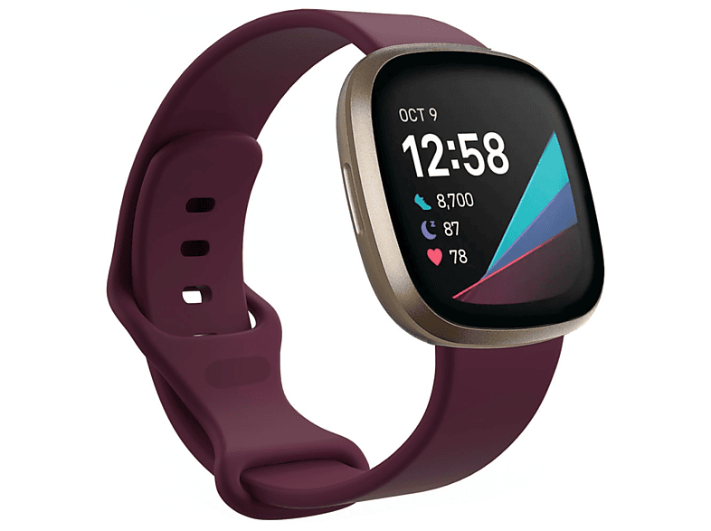 CASEONLINE Silikon, Smartband, Fitbit, Fitbit Sense, Multicolor | Smartwatch Armbänder
