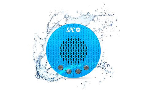 Altavoz para la Ducha Bluetooth Resistente al Agua con Manos Libres Azul -  En Oferta