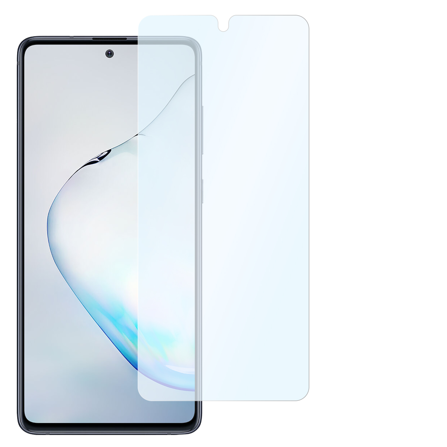 Samsung Panzerschutzfolie Galaxy Displayschutz(für Shockproof Note10 SLABO Lite)