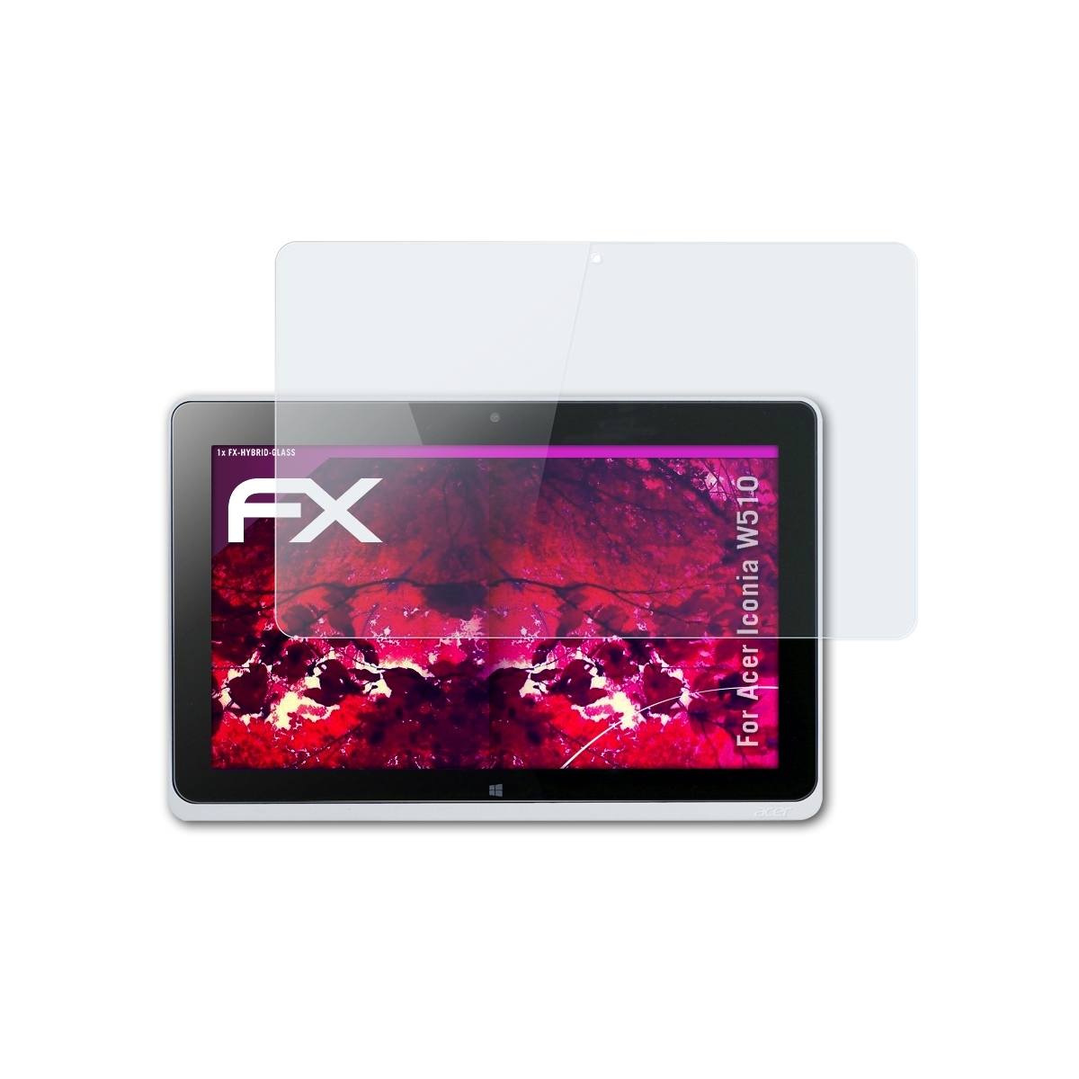 Acer FX-Hybrid-Glass Schutzglas(für W510) Iconia ATFOLIX