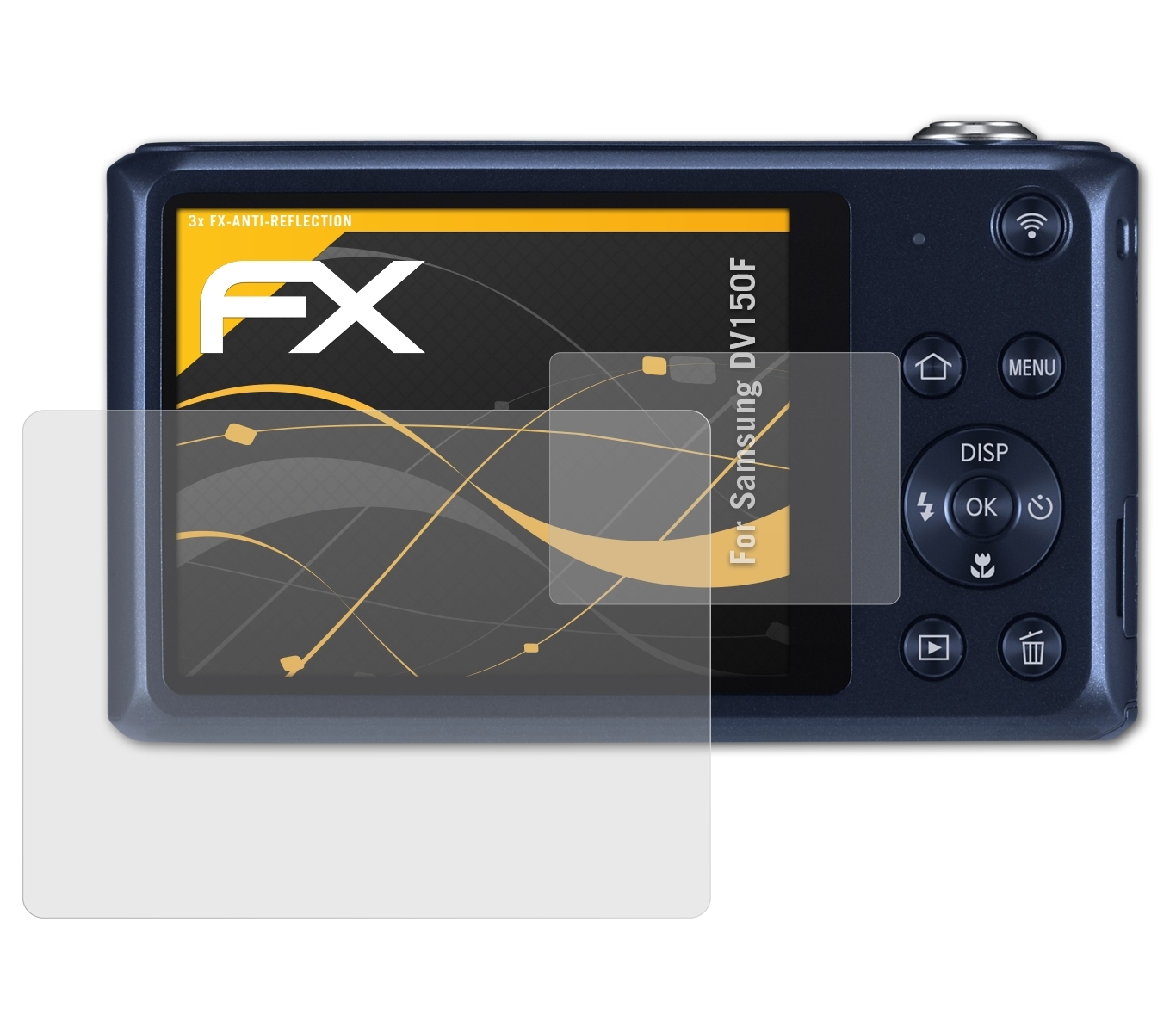 Displayschutz(für Samsung DV150F) ATFOLIX FX-Antireflex 3x