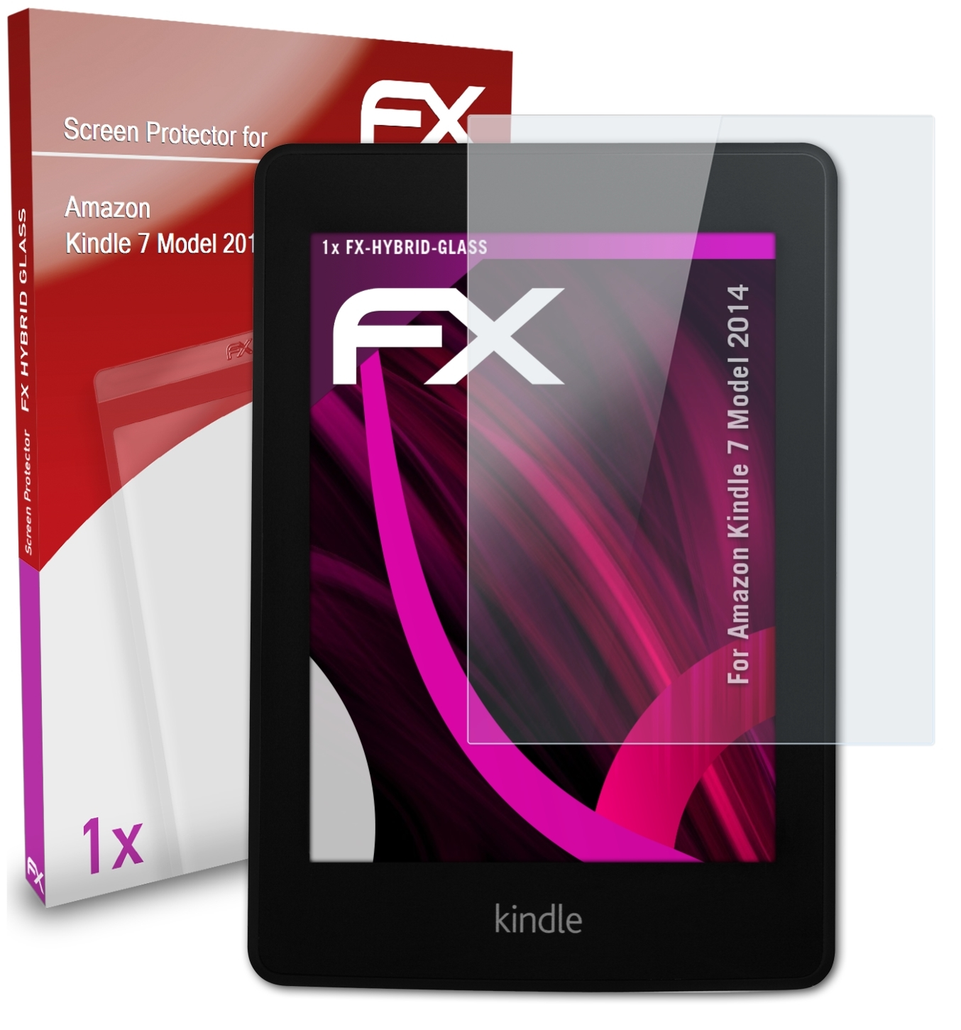 FX-Hybrid-Glass Amazon ATFOLIX Kindle Schutzglas(für 2014)) (Model 7