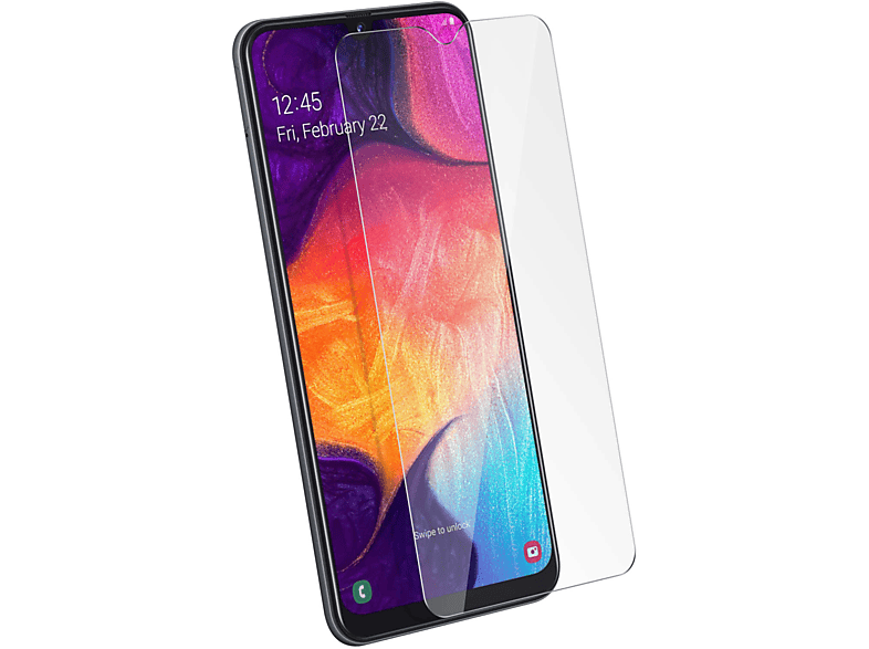 Samsung AVIZAR Härtegrad Glas-Folien(für Gehärtetes mit A30s) Glas Schutzfolie Galaxy 9H