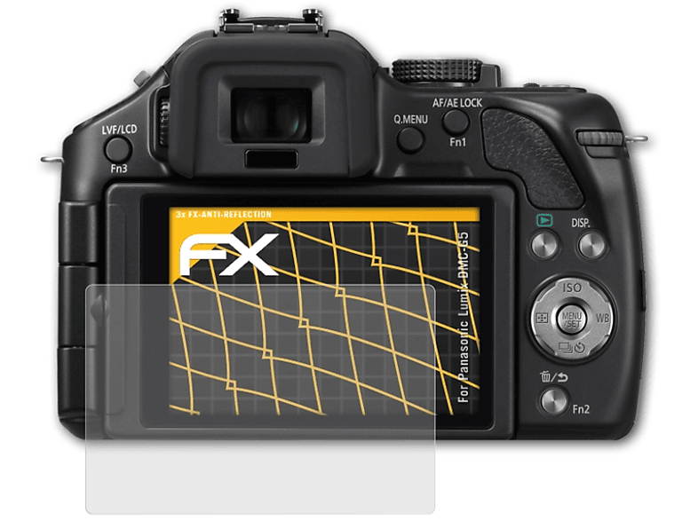 ATFOLIX 3x FX-Antireflex Displayschutz(für Panasonic Lumix DMC-G5)