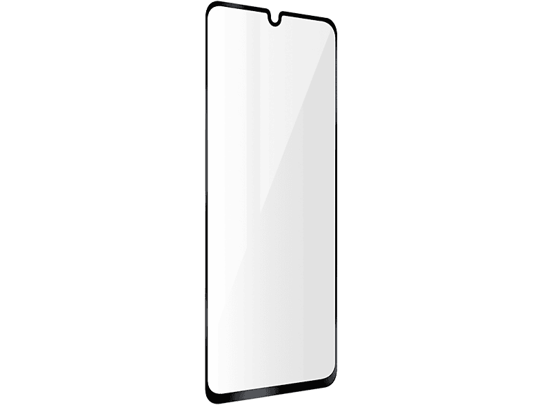 Glas AVIZAR Schutzfolie Schwarz mit Härtegrad, Galaxy Samsung Rand Gehärtetes 9H A42) Glas-Folien(für