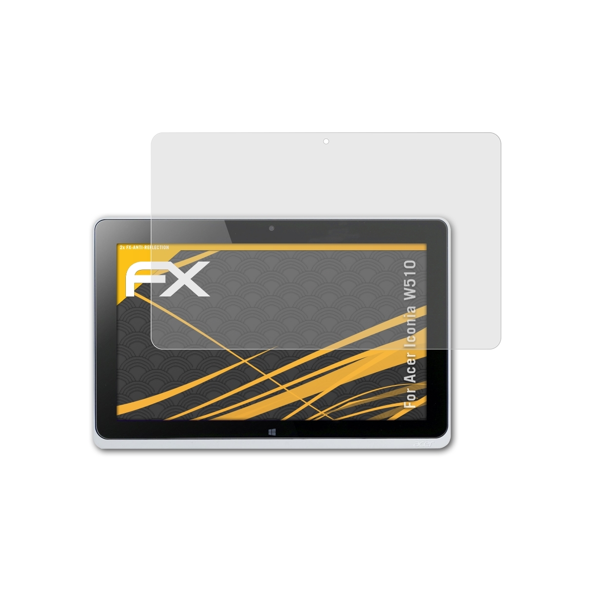 FX-Antireflex Iconia W510) Acer Displayschutz(für 2x ATFOLIX