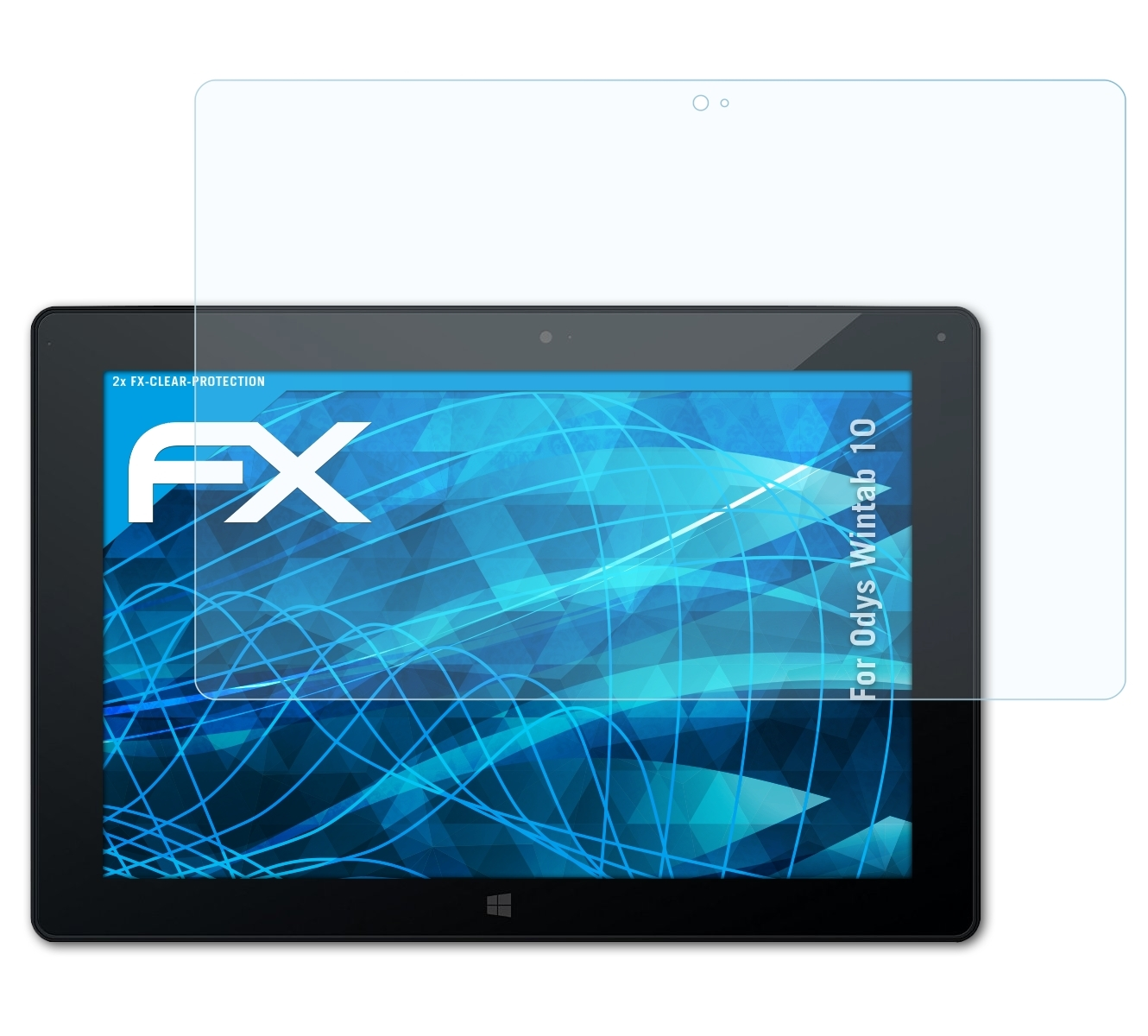 FX-Clear Displayschutz(für 2x Wintab ATFOLIX 10) Odys