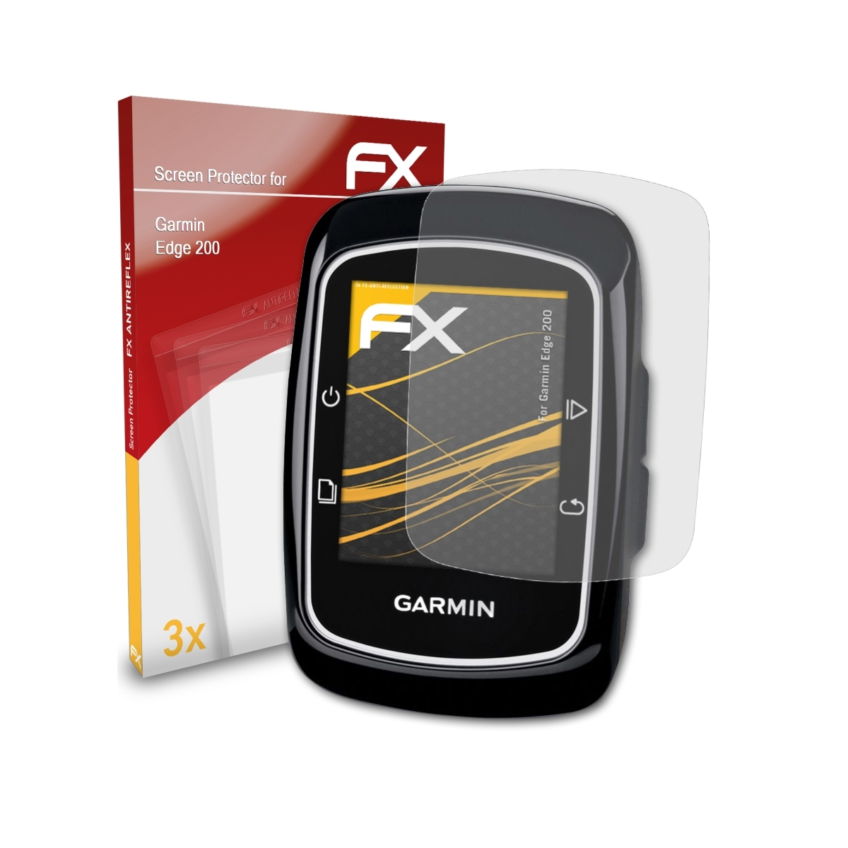 FX-Antireflex ATFOLIX Edge 3x Garmin 200) Displayschutz(für