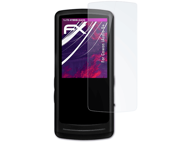 FX-Hybrid-Glass Cowon 9+) Schutzglas(für iAudio ATFOLIX