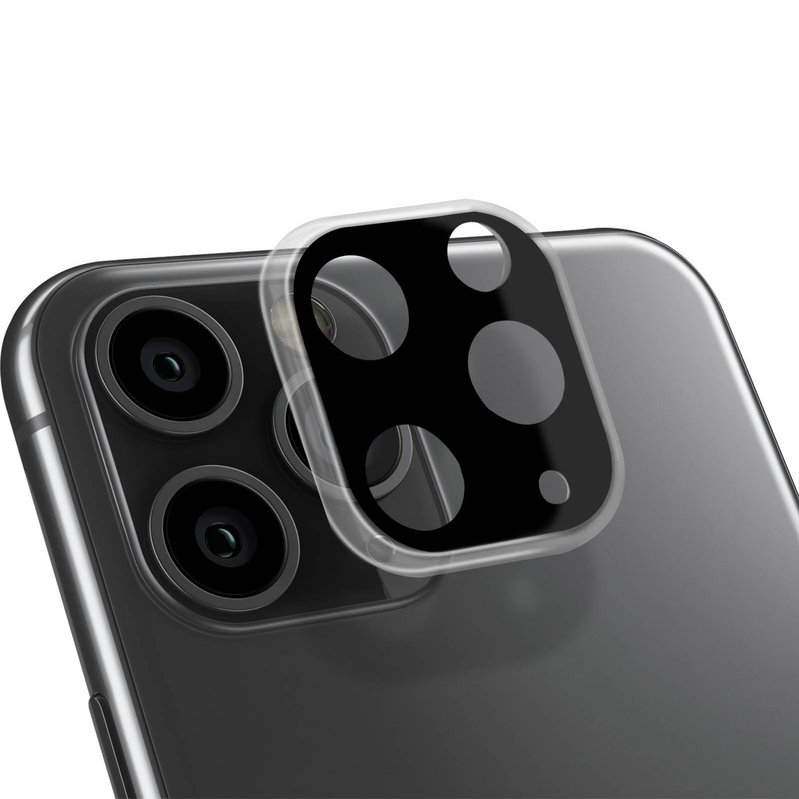 für Glas gehärtetes Apple Max) Härtegrad 11 Schutzfolie AVIZAR Rückkamera iPhone 9H Transparent Pro Glas-Folien(für