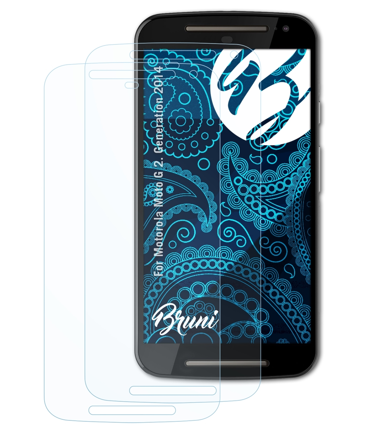 Generation (2. G BRUNI Basics-Clear Moto 2x Motorola Schutzfolie(für 2014))