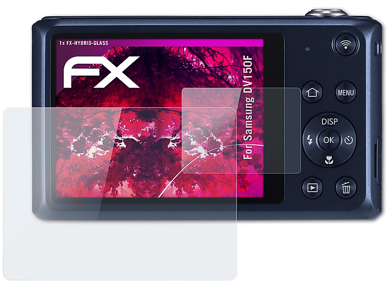 DV150F) ATFOLIX FX-Hybrid-Glass Samsung Schutzglas(für