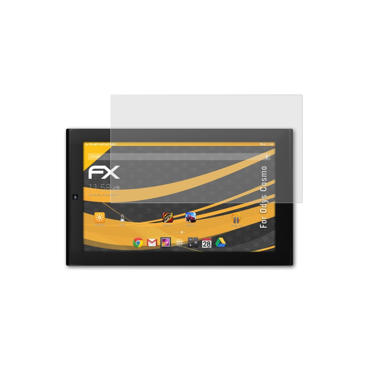 Displayschutz(für Cosmo) Odys FX-Antireflex ATFOLIX 2x