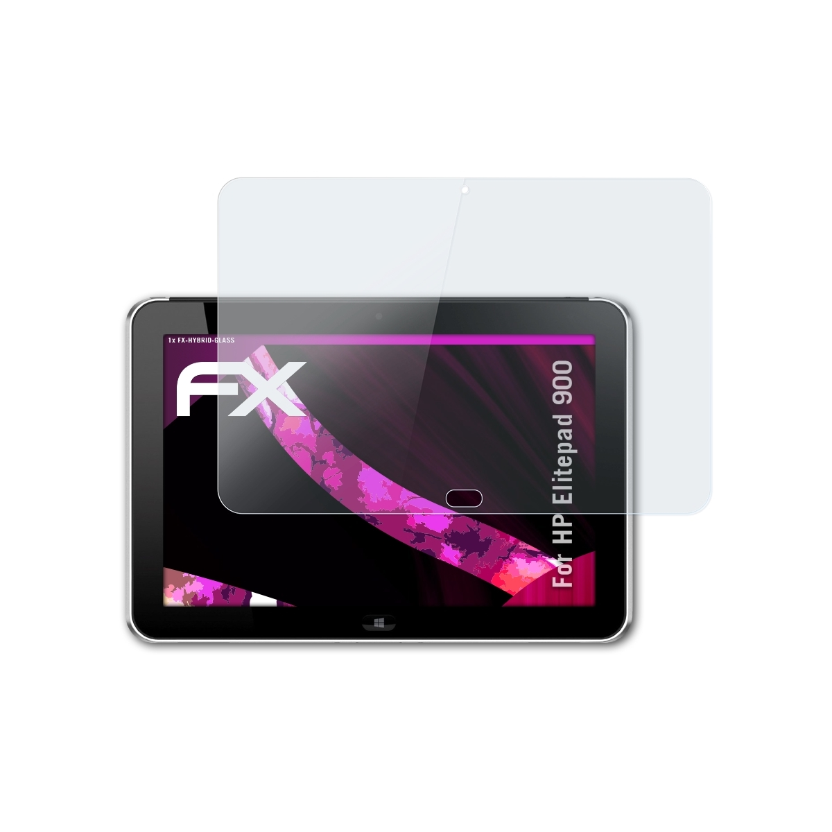 ATFOLIX FX-Hybrid-Glass Schutzglas(für 900) HP Elitepad