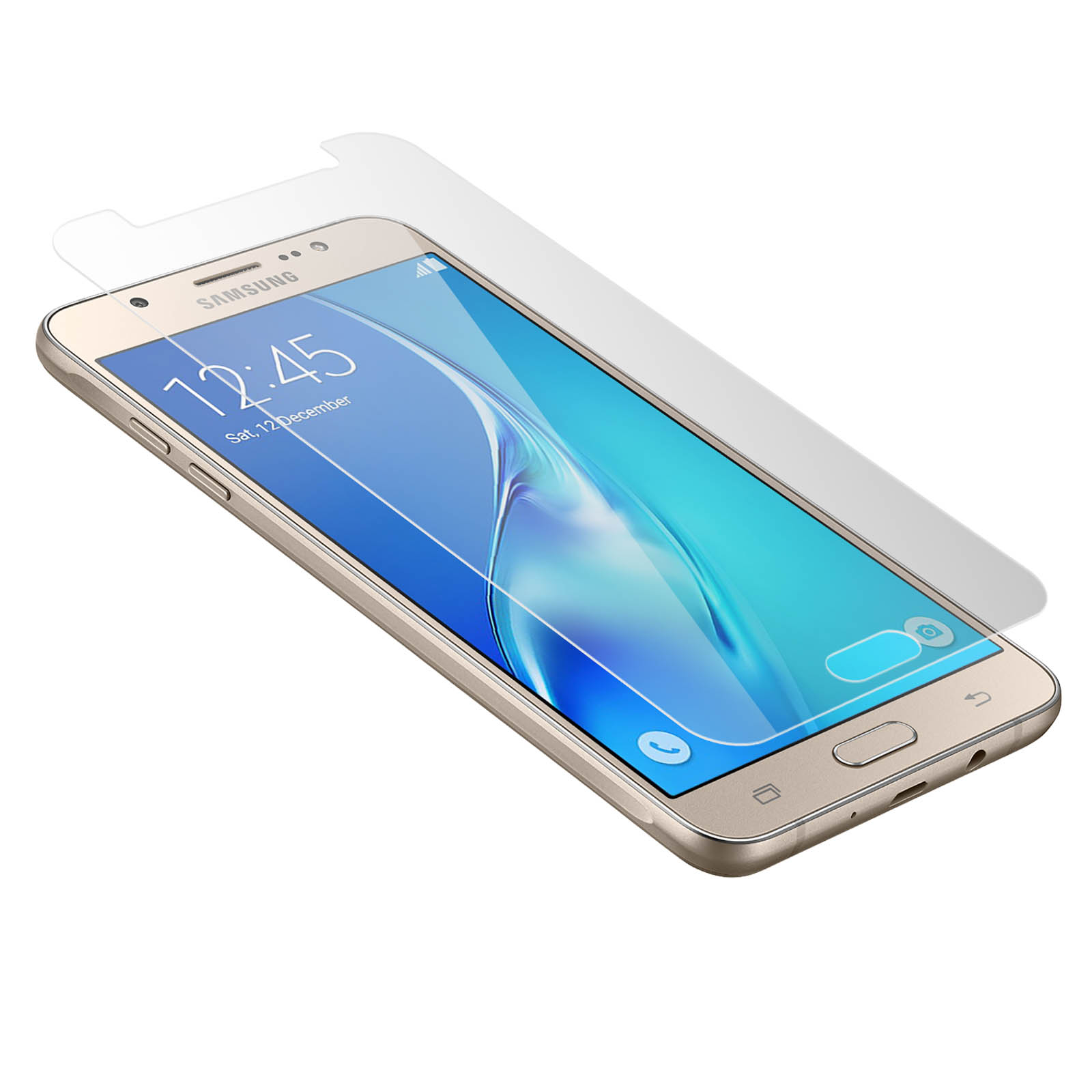 AVIZAR Gehärtetes Glas Glas-Folien(für 9H Samsung Härtegrad mit 2016) Schutzfolie J7 Galaxy