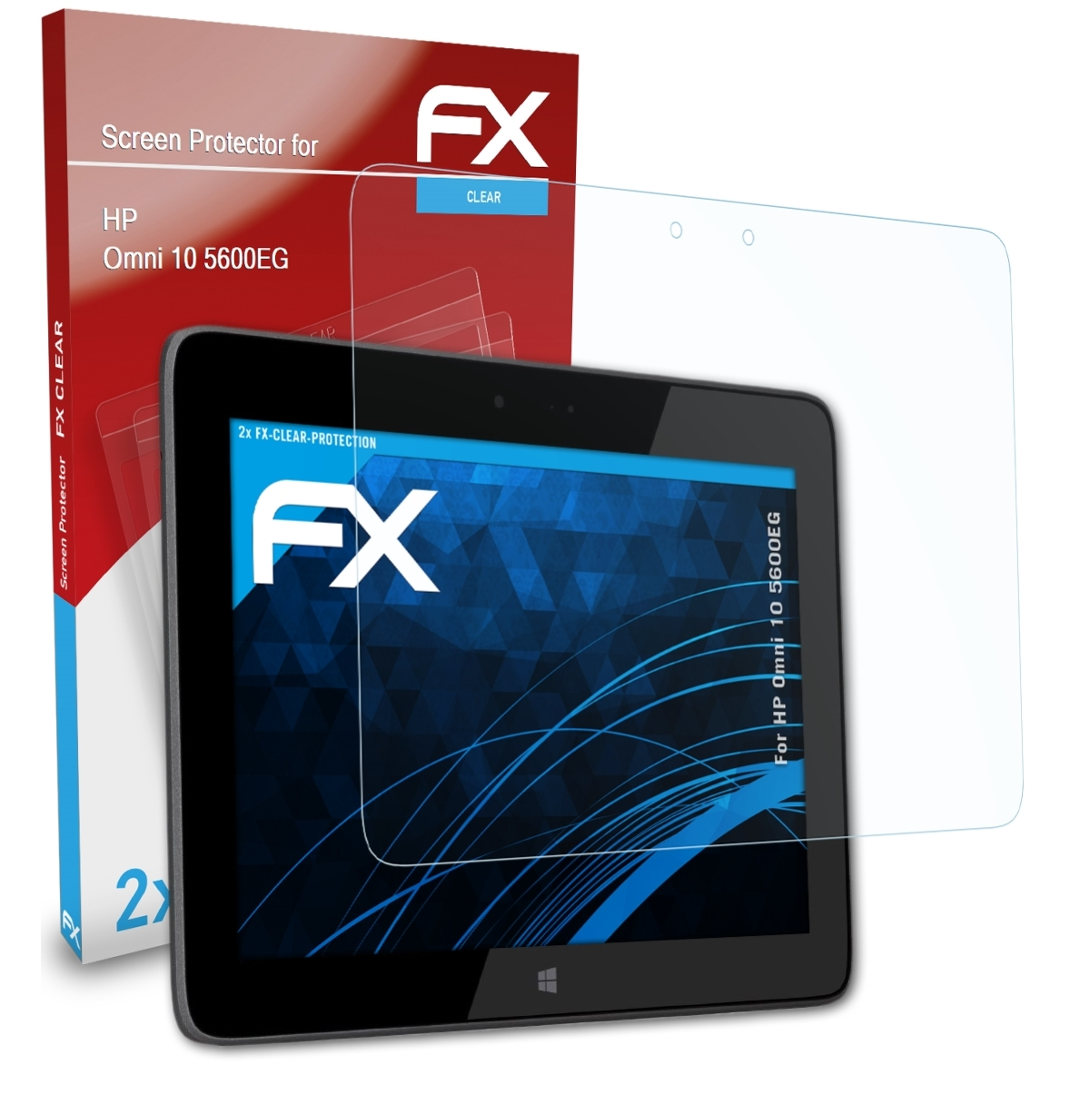 Omni FX-Clear HP 2x Displayschutz(für (5600EG)) ATFOLIX 10