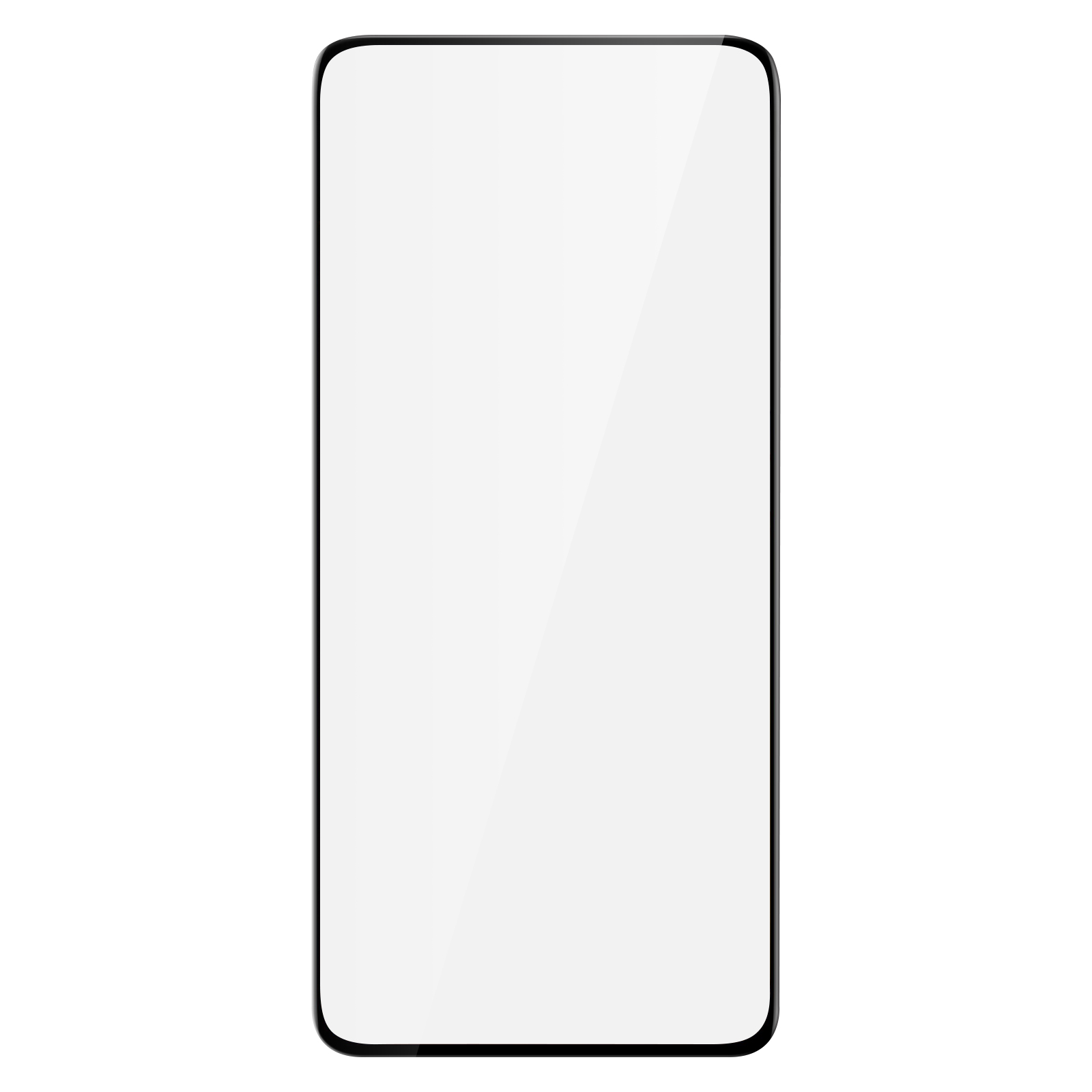 Härtegrad, mit Glas-Folien(für Schutzfolie AVIZAR Gehärtetes Mi Schwarz Xiaomi 9H Glas 10T Pro) Rand