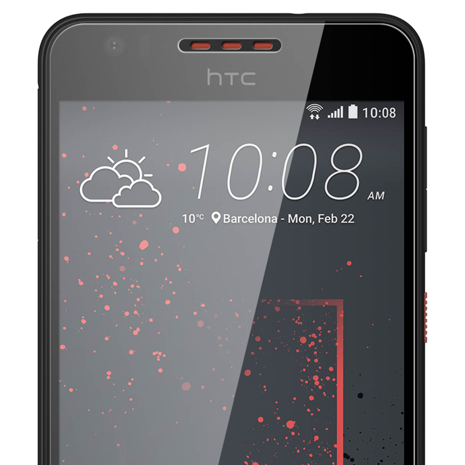AVIZAR 825) Desire Gehärtetes HTC 9H mit Glas-Folien(für Härtegrad Glas Schutzfolie