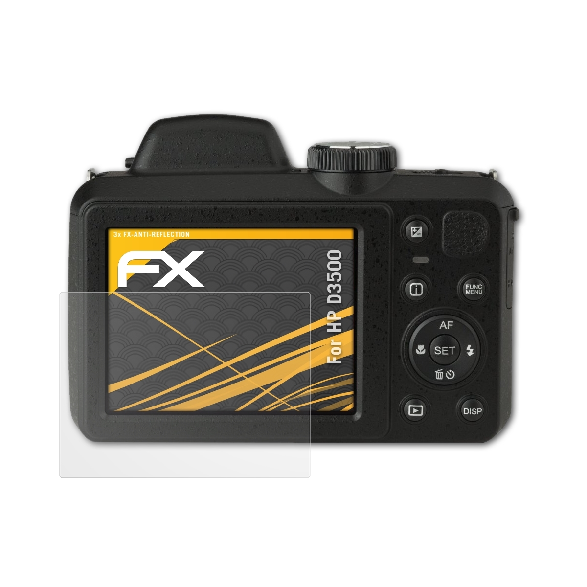 3x Displayschutz(für D3500) FX-Antireflex HP ATFOLIX