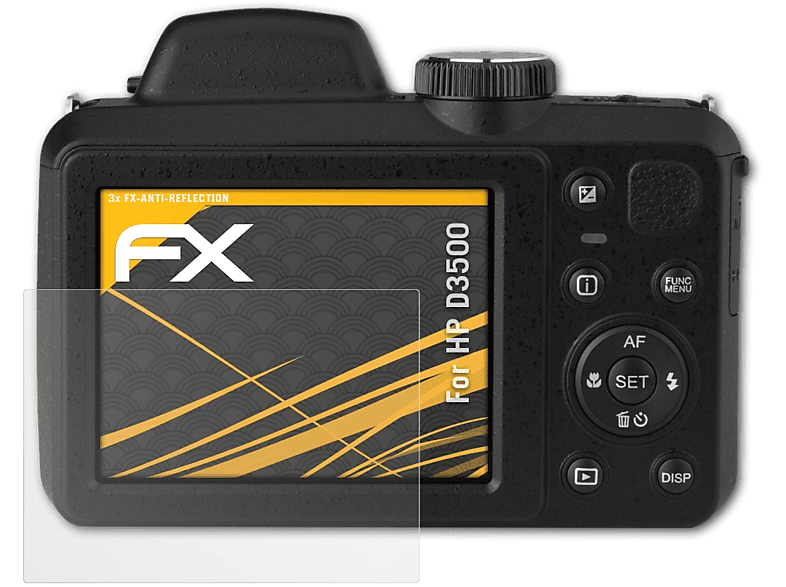 ATFOLIX 3x FX-Antireflex Displayschutz(für HP D3500)