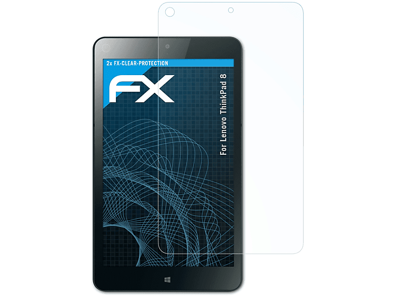 Lenovo 8) ThinkPad ATFOLIX 2x Displayschutz(für FX-Clear