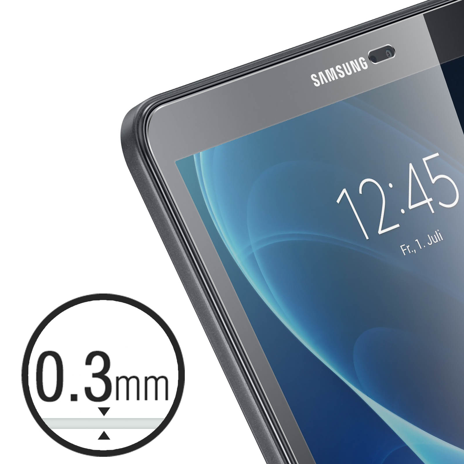 9H Glas Härtegrad Samsung mit 10.1) Tab A6 Glas-Folien(für Schutzfolie Galaxy Gehärtetes AVIZAR