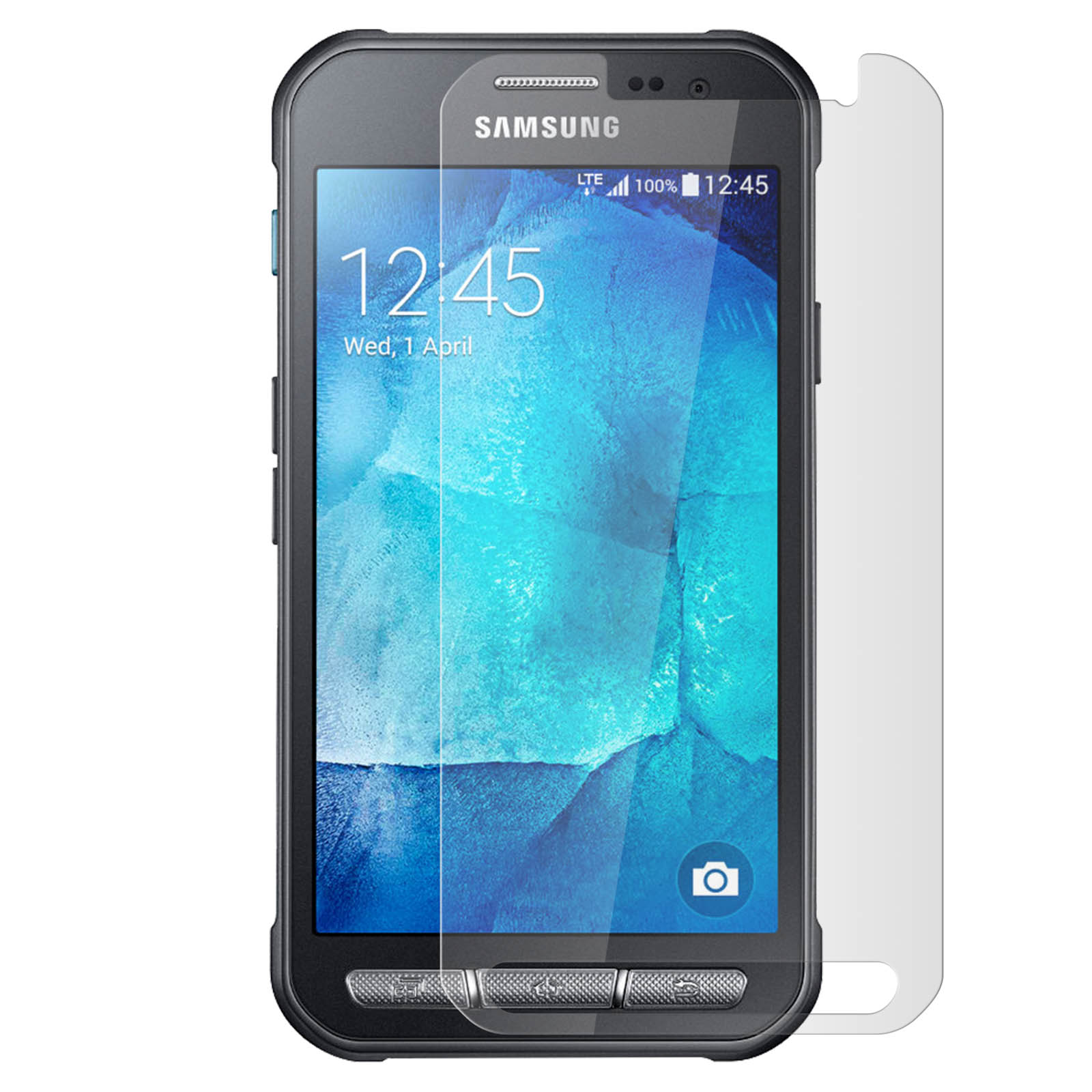 Schutzfolie Samsung mit Glas Xcover 9H Galaxy Glas-Folien(für 3) AVIZAR Gehärtetes Härtegrad