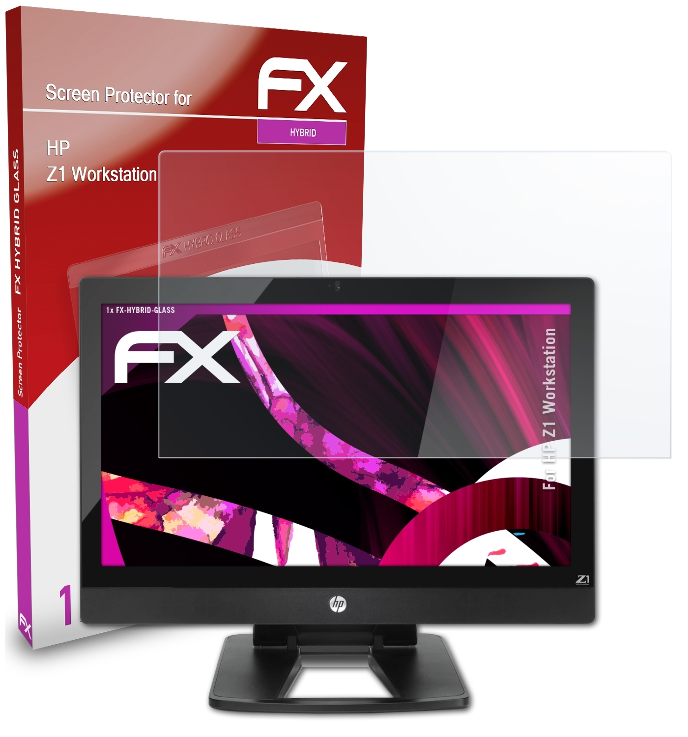 ATFOLIX FX-Hybrid-Glass Z1 Schutzglas(für HP Workstation)