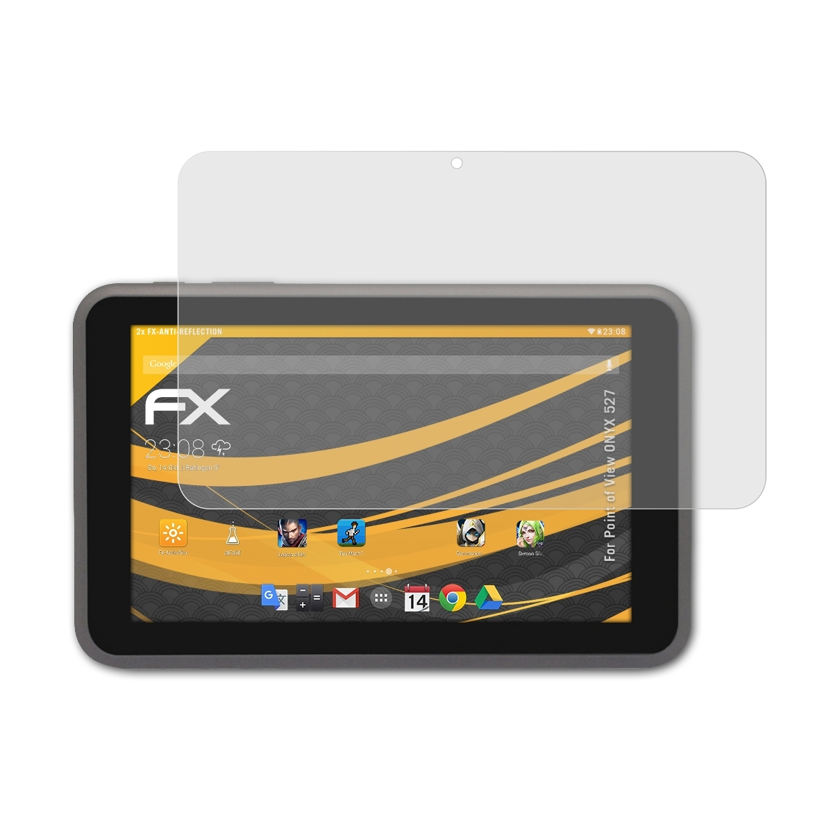 ATFOLIX 2x FX-Antireflex Displayschutz(für 527) View Point of ONYX