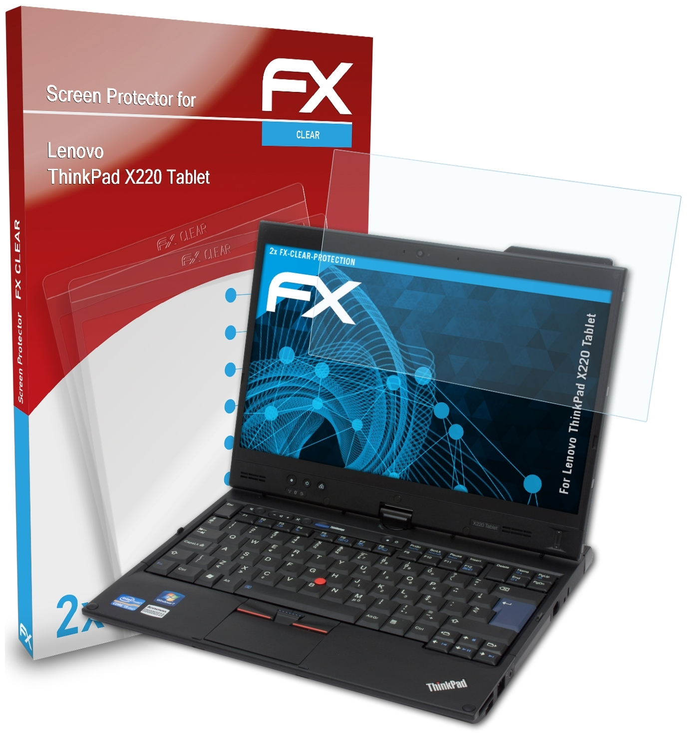 Lenovo FX-Clear Displayschutz(für X220 ATFOLIX ThinkPad 2x Tablet)