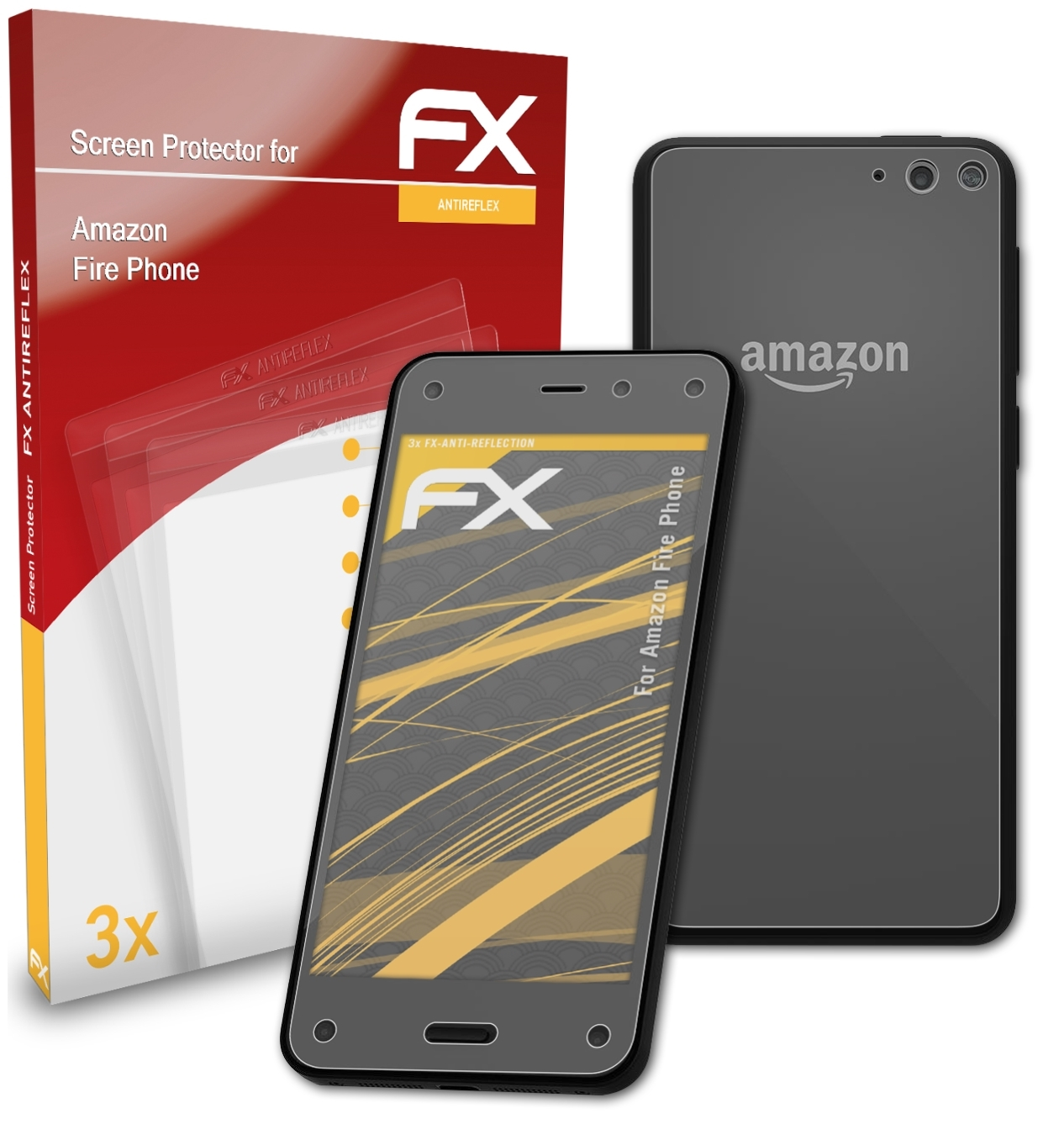 ATFOLIX 3x FX-Antireflex Displayschutz(für Fire Phone) Amazon